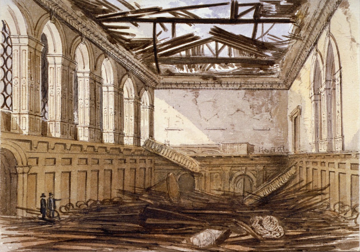 Ruines de la salle de banquet de Haberdashers