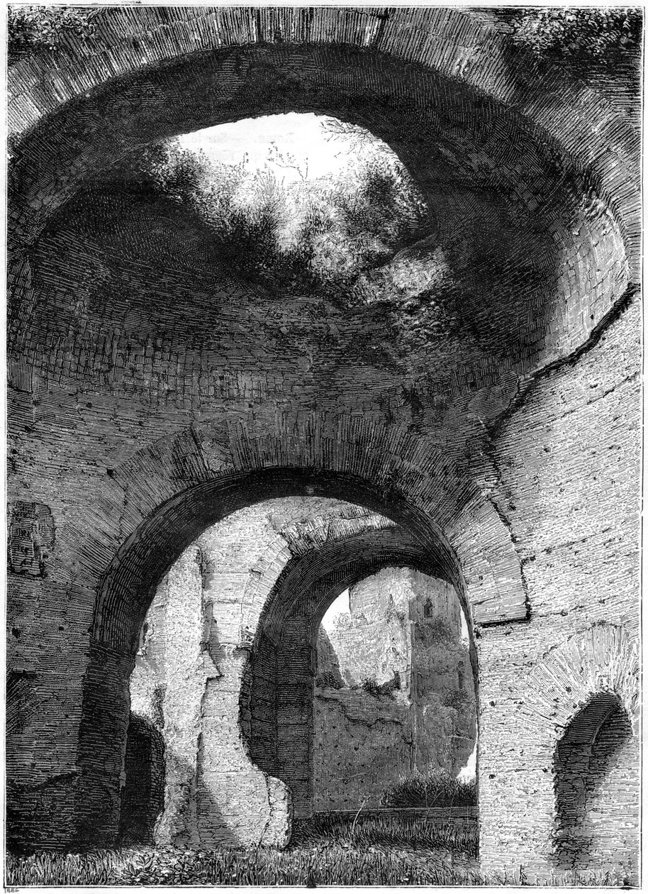 Ruines des thermes de Caracalla, Rome, 1886 - Unbekannt