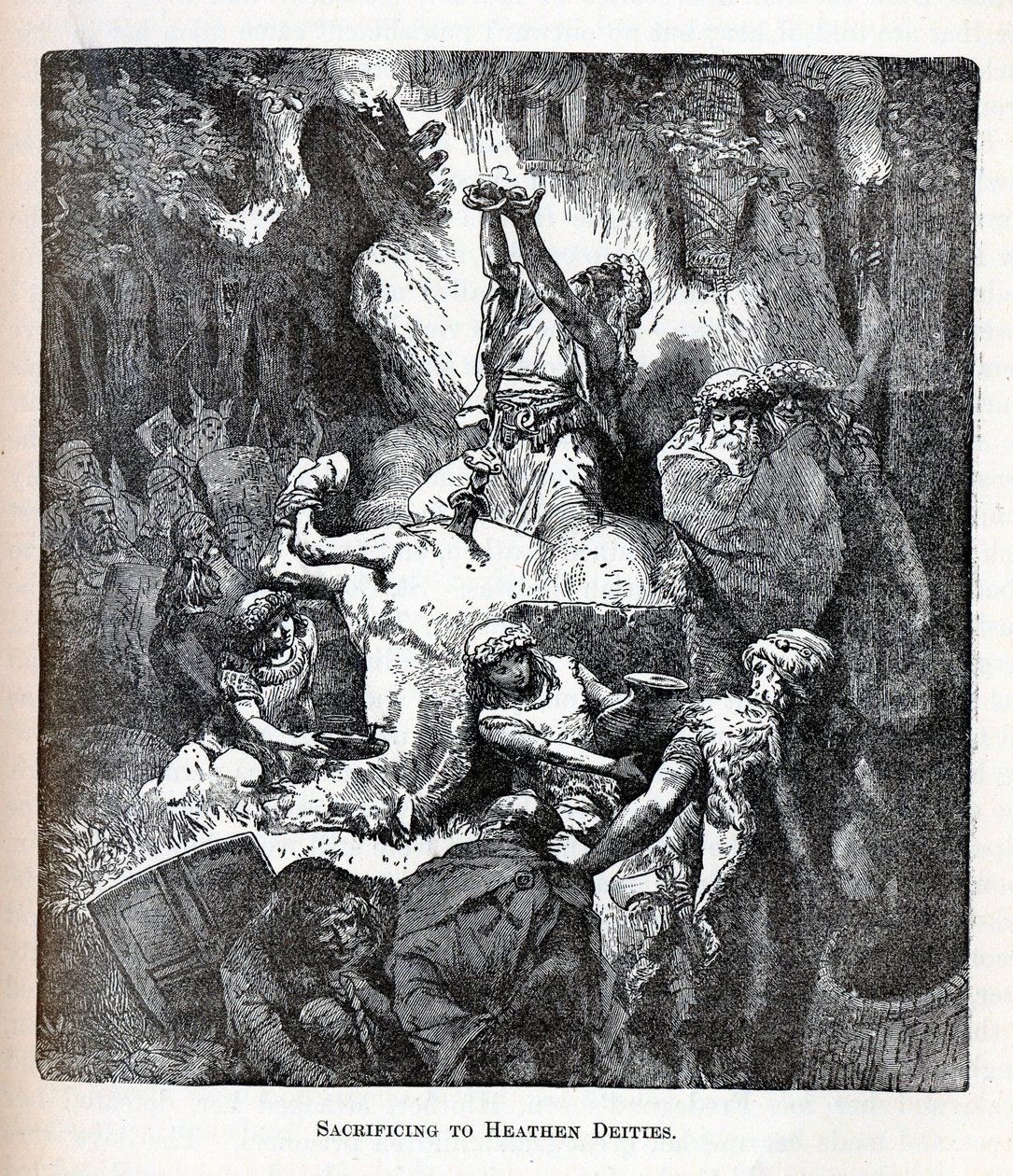 Sacrifice aux divinités païennes - Unbekannt