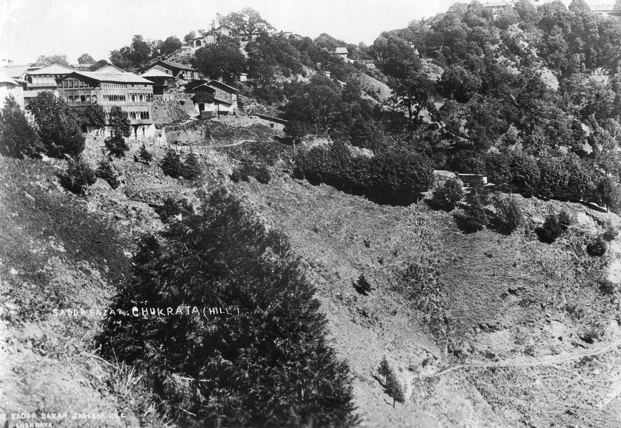 Sadar Bazar et Kalana Hill, Chakrata, 1917 - Unbekannt