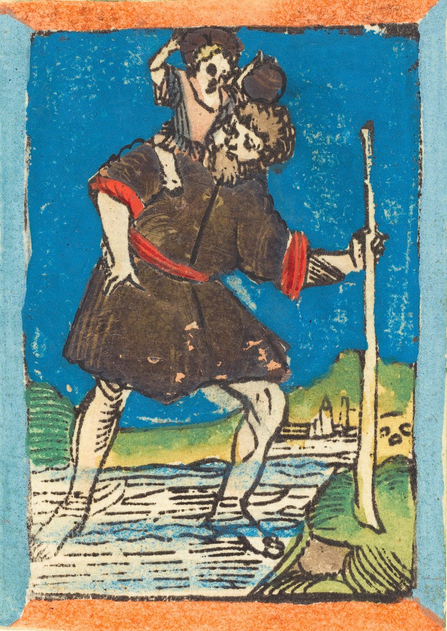 Saint Christophe, vers 1480 - Unbekannt