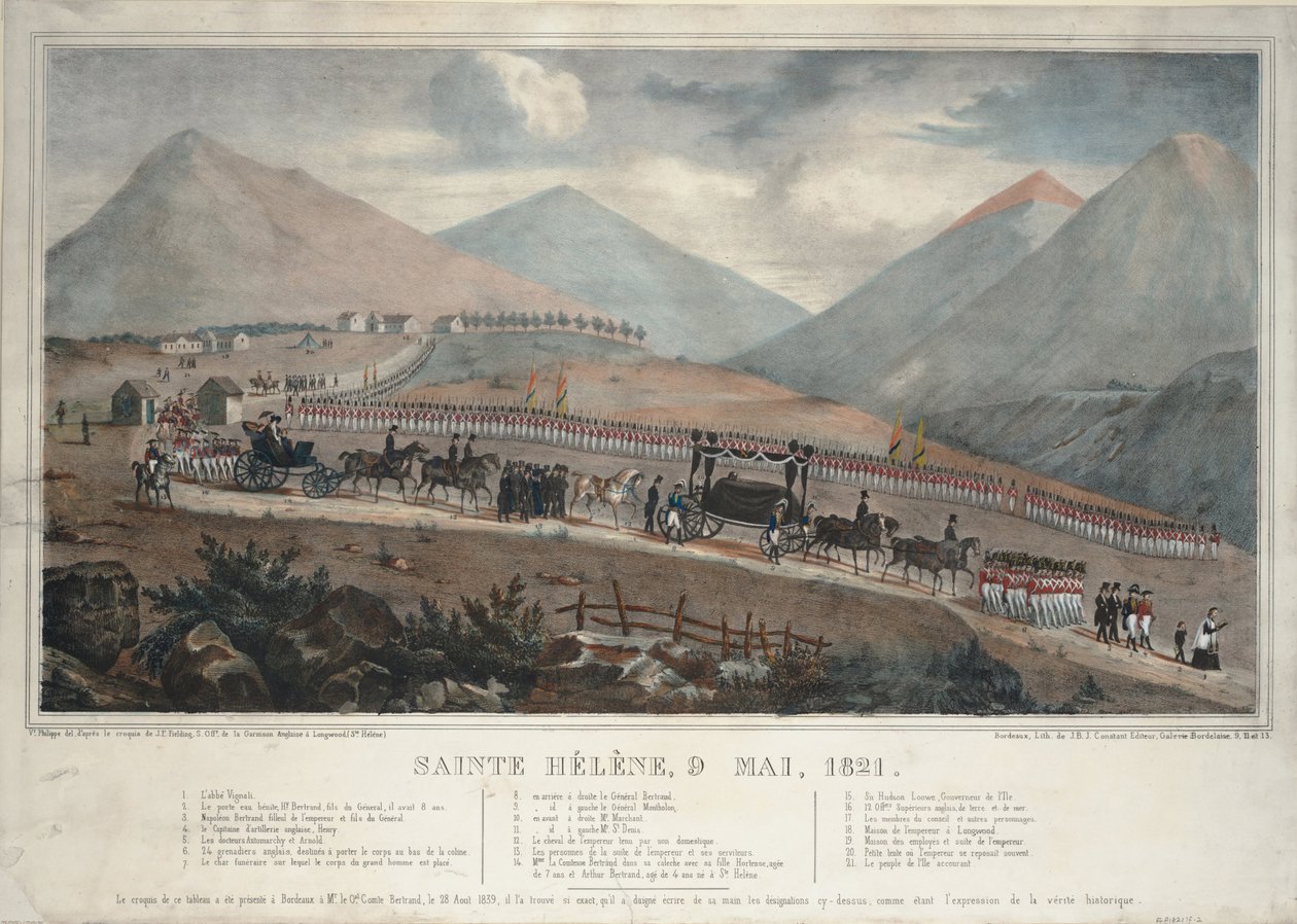 Sainte-Hélène, 9 mai 1821, 1839 - Unbekannt