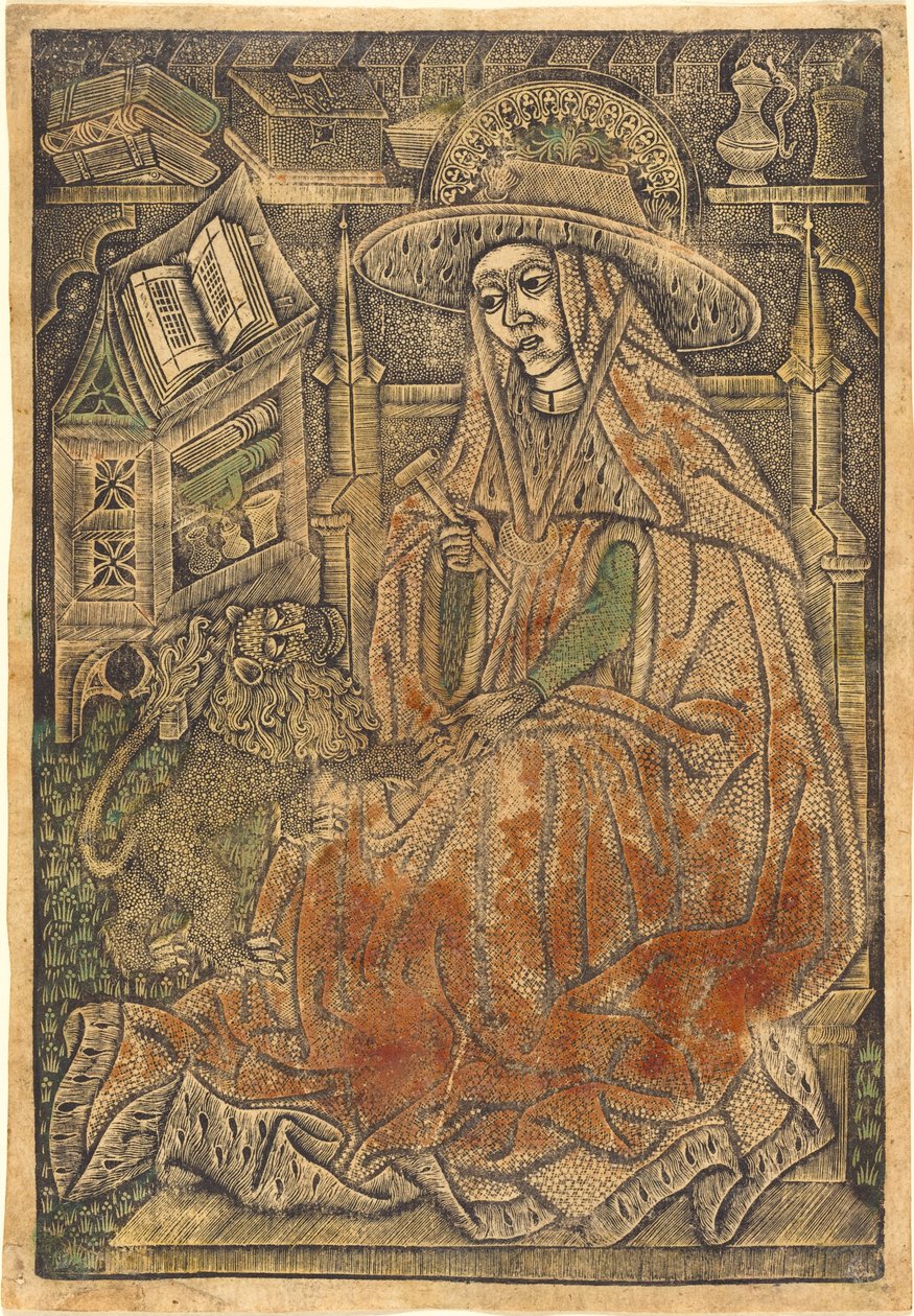 Saint Jérôme dans son étude, 1460-1470 - Unbekannt