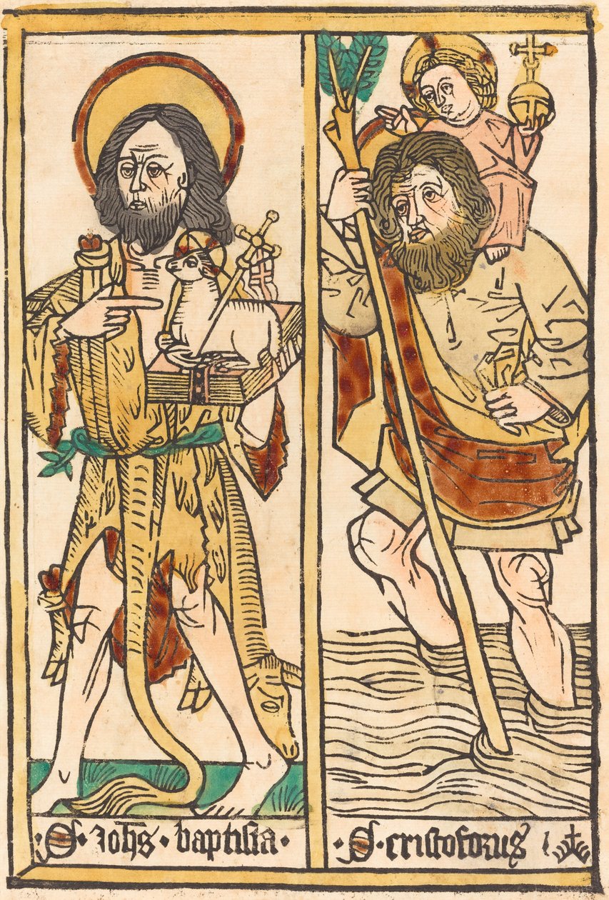 Saint Jean-Baptiste et Saint Christophe - Unbekannt