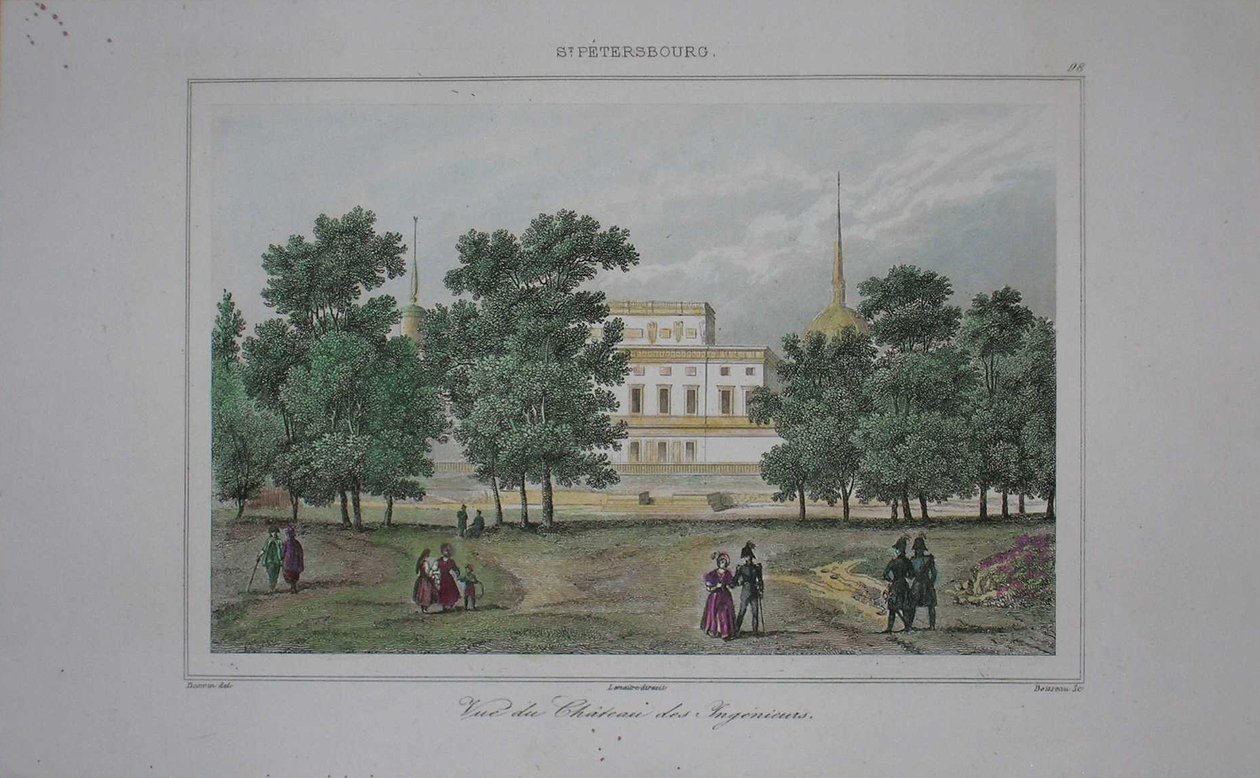Château Saint-Michel à Saint-Pétersbourg - Unbekannt