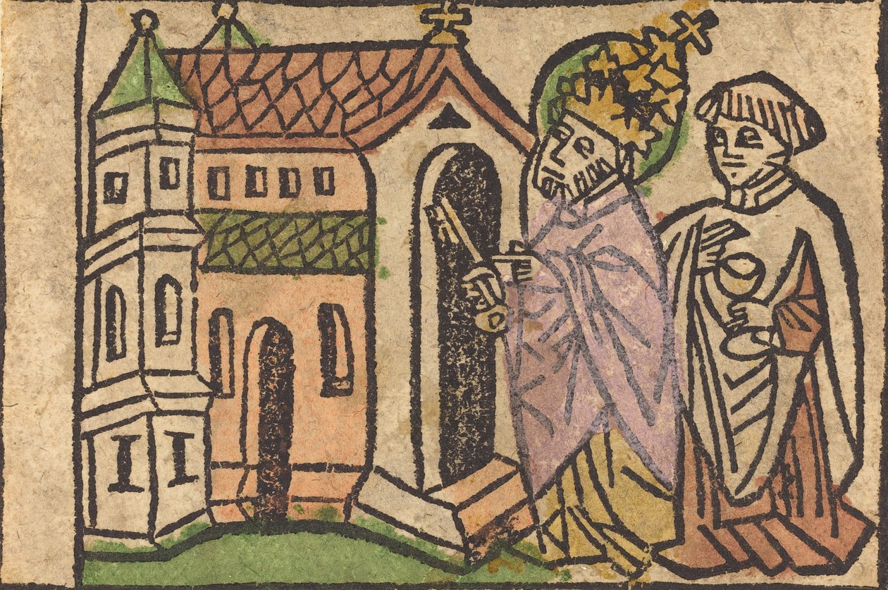 Saint Pierre en tant que fondateur de l