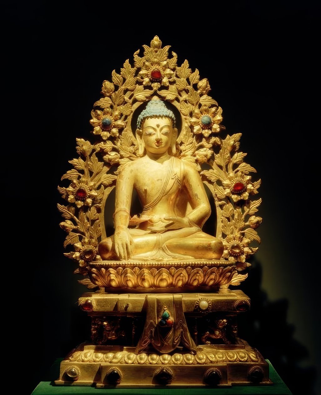 Sakyamuni Sculpture, 18e siècle - Unbekannt