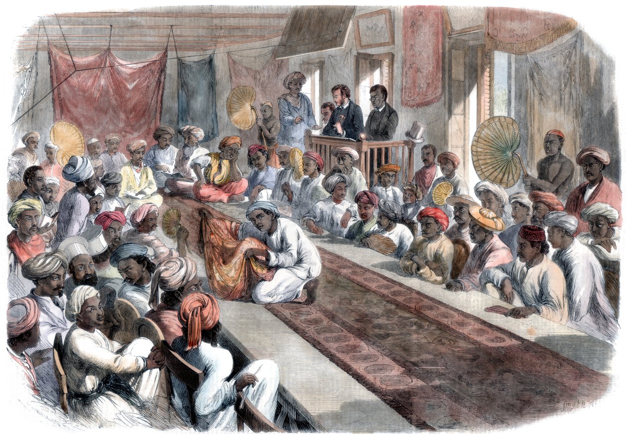 Vente à Calcutta de précieux cadeaux gouvernementaux et de bijoux de Lucknow, 1860 - Unbekannt