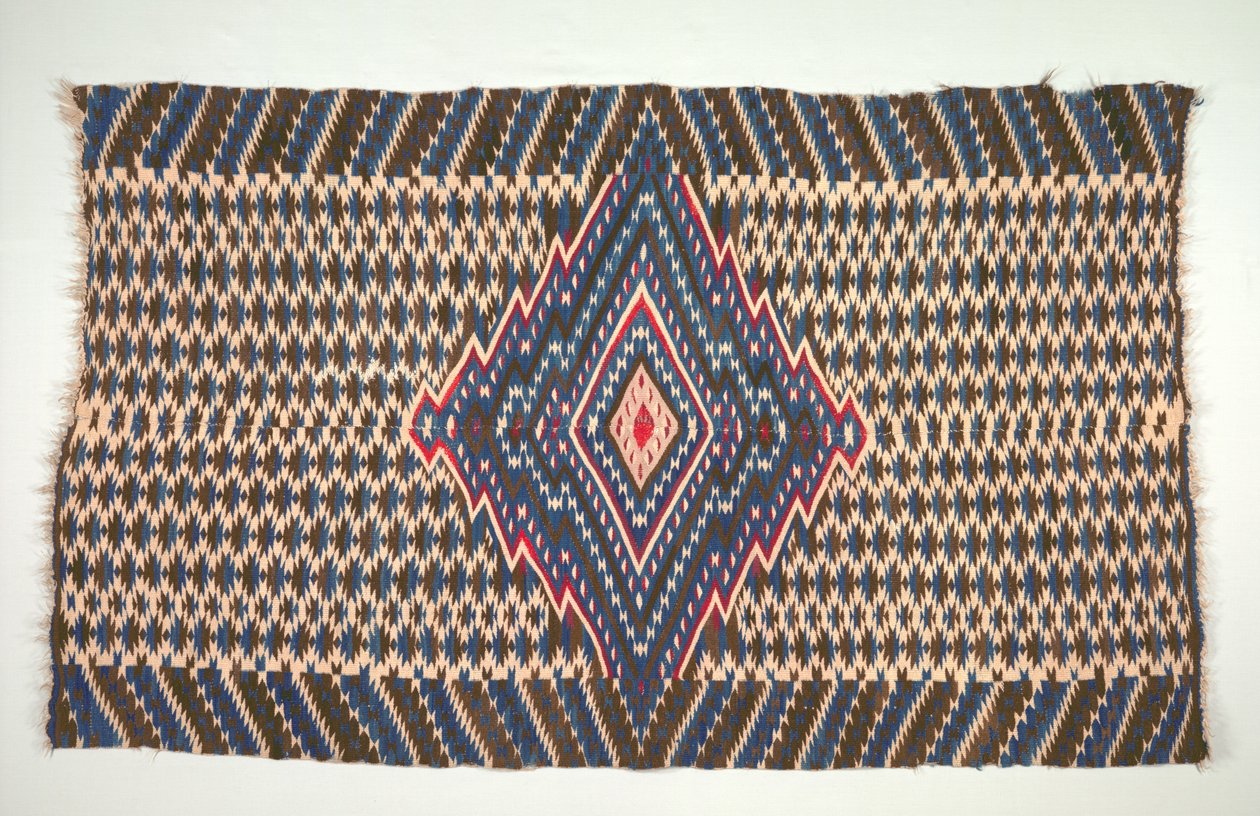 Couverture de style Saltillo Sarape, c. 1860-1875 - Unbekannt