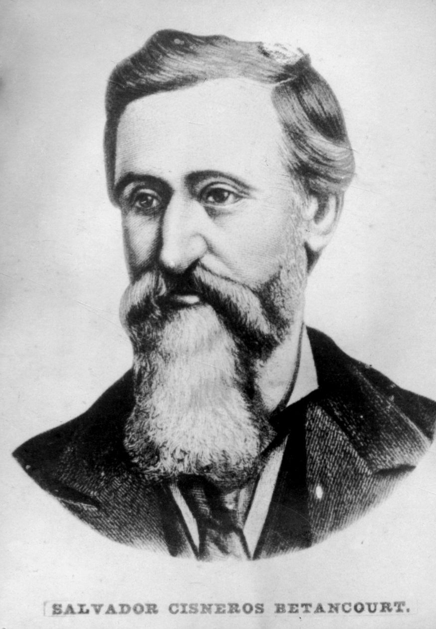 Salvador Cisneros Betancourt, Marquis de Santa Lucia 1828-1914, homme politique cubain, vers 1910 - Unbekannt