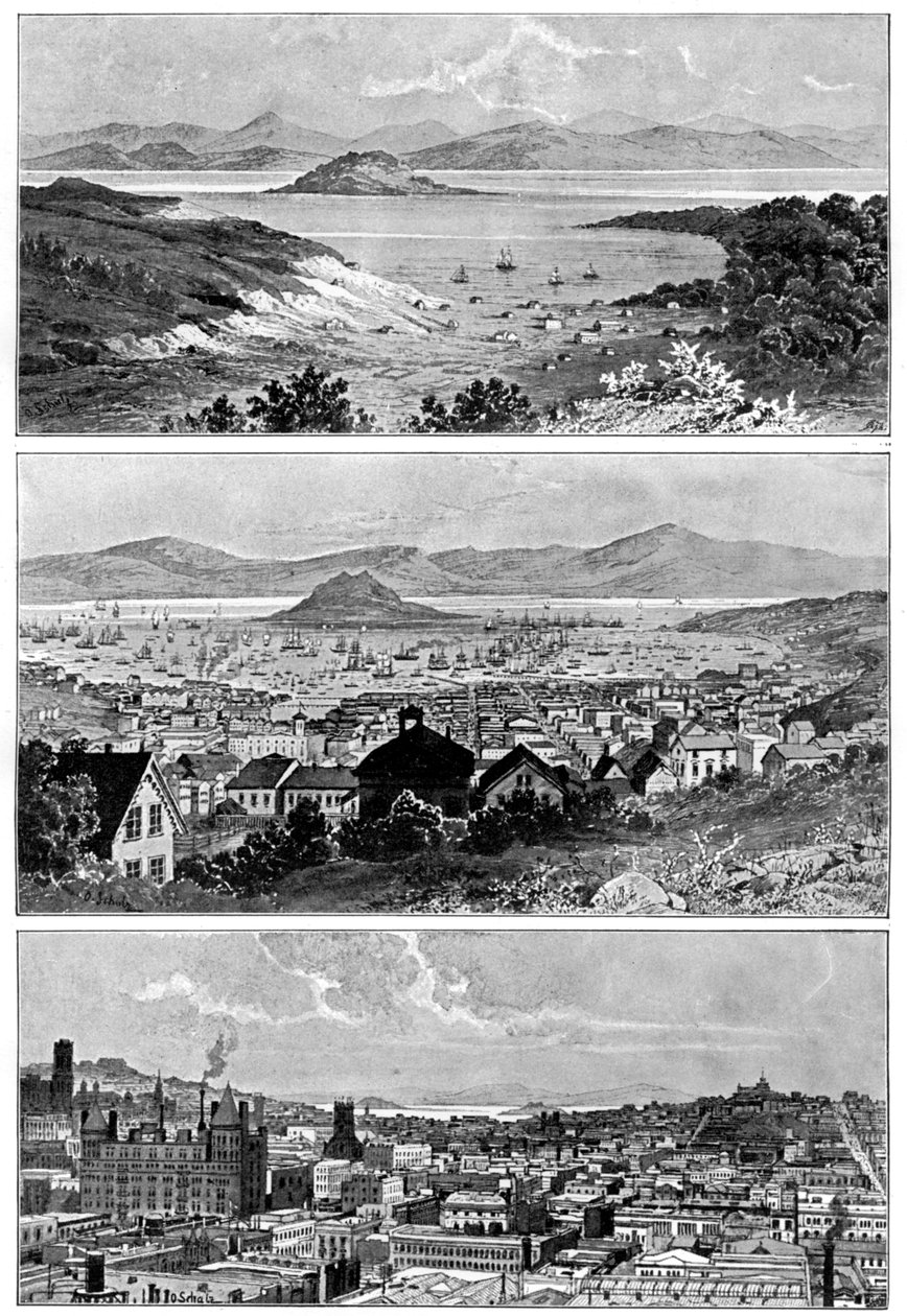 San Francisco en novembre, 1848, 1858 et fin du XIXe siècle, 1901 - Unbekannt