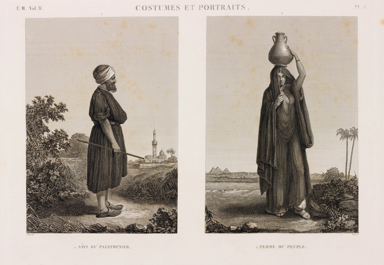 Palefrenier ou Femme du peuple - Unbekannt