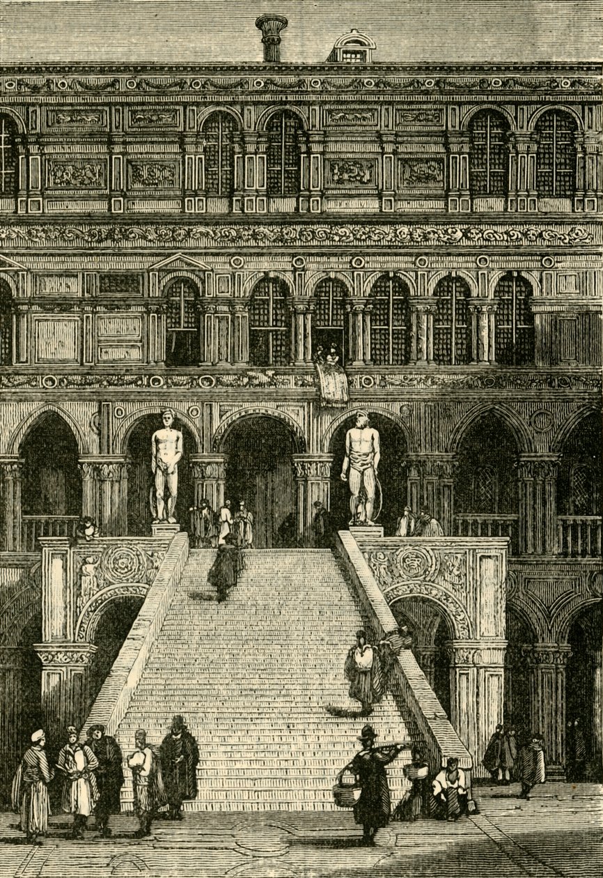 Scala dei Giganti au Palais des Doges, Venise, 1890 - Unbekannt
