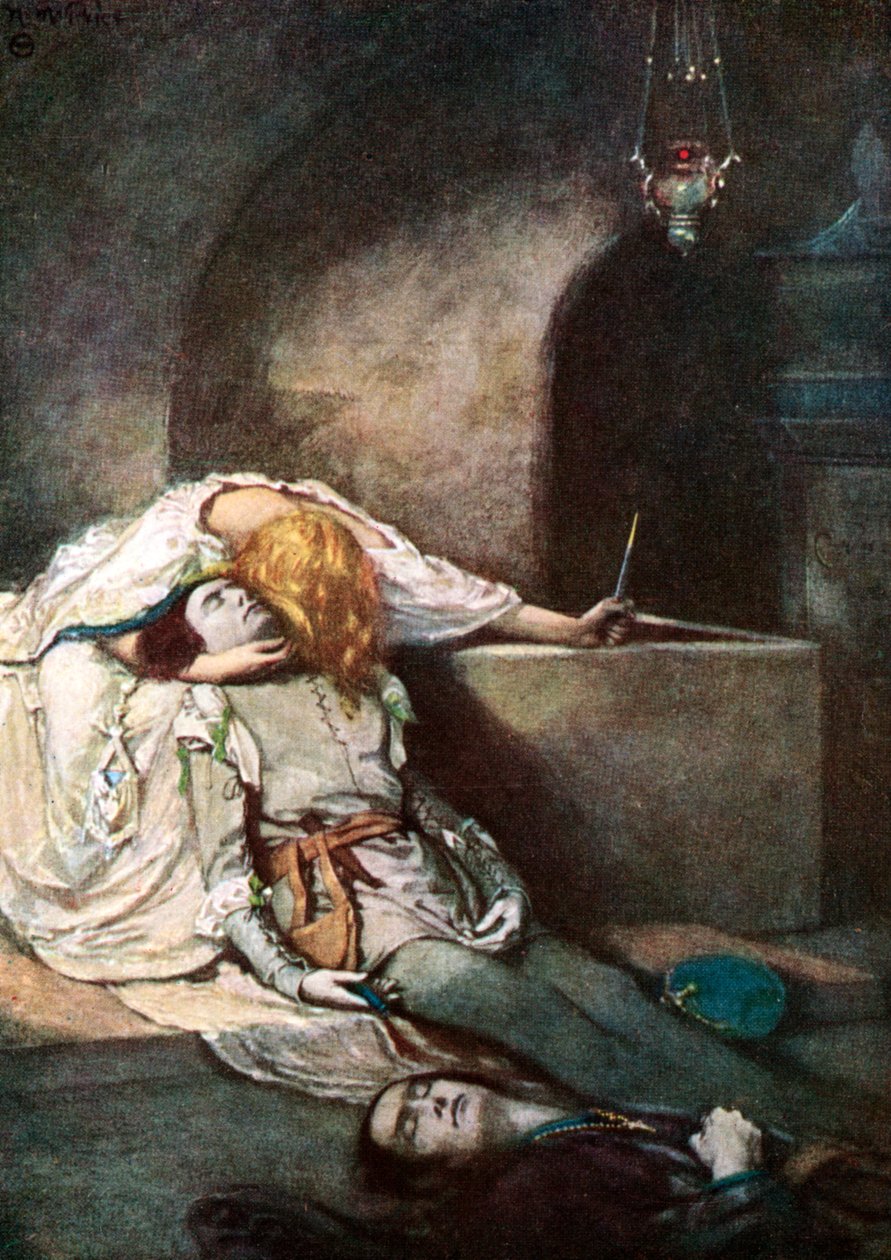 Scène de Roméo et Juliette de Shakespeare - Unbekannt