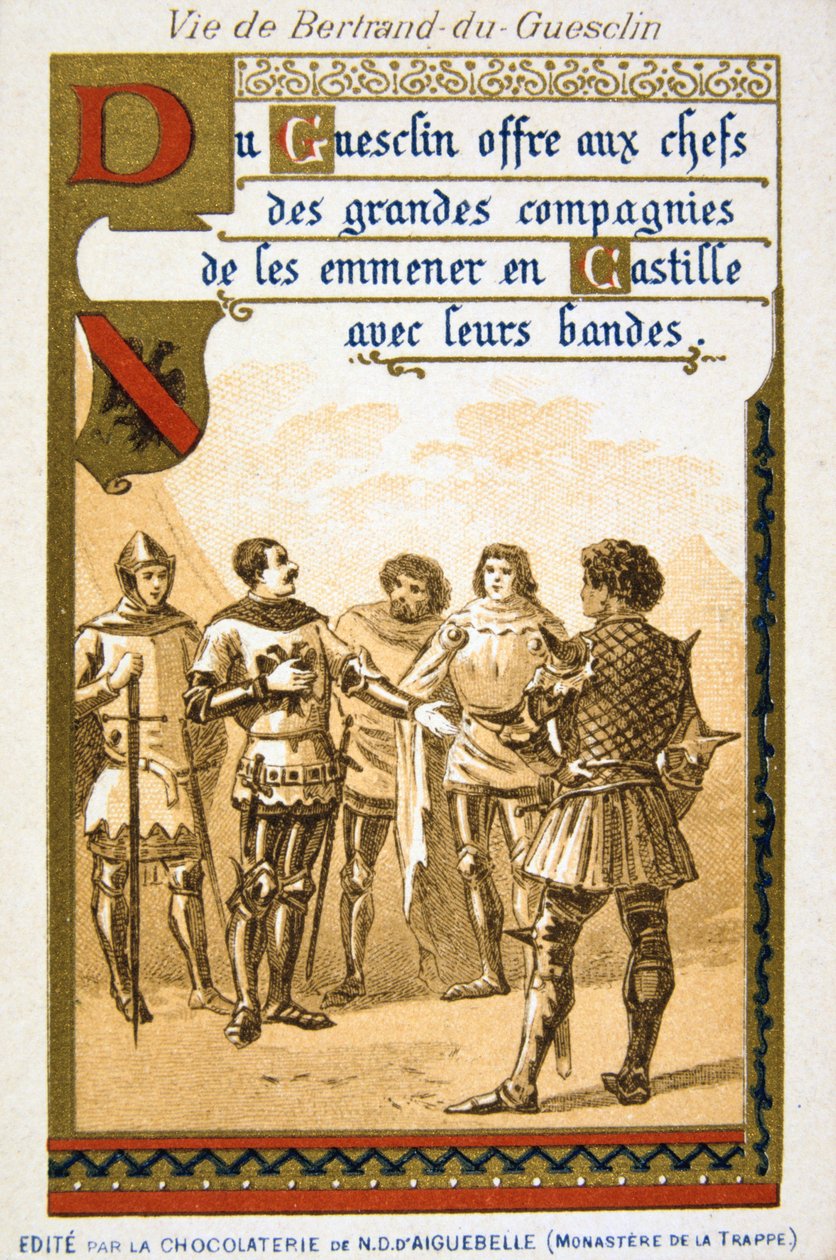 Scène de la vie de Bertrand du Guesclin, 19ème siècle - Unbekannt