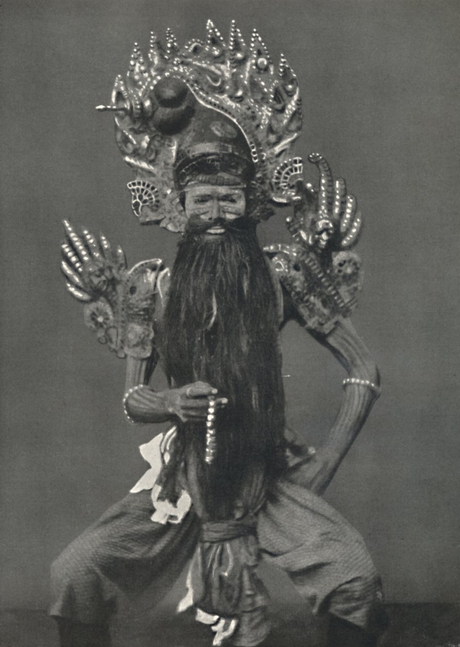 Acteur en tant que Guruswamin, le chef des enseignants spirituels, 1926 - Unbekannt