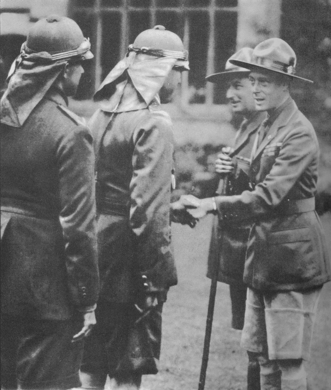 Les scouts accueillis par le prince de Galles au jamboree à Arrowe Park, Birkenhead - Unbekannt