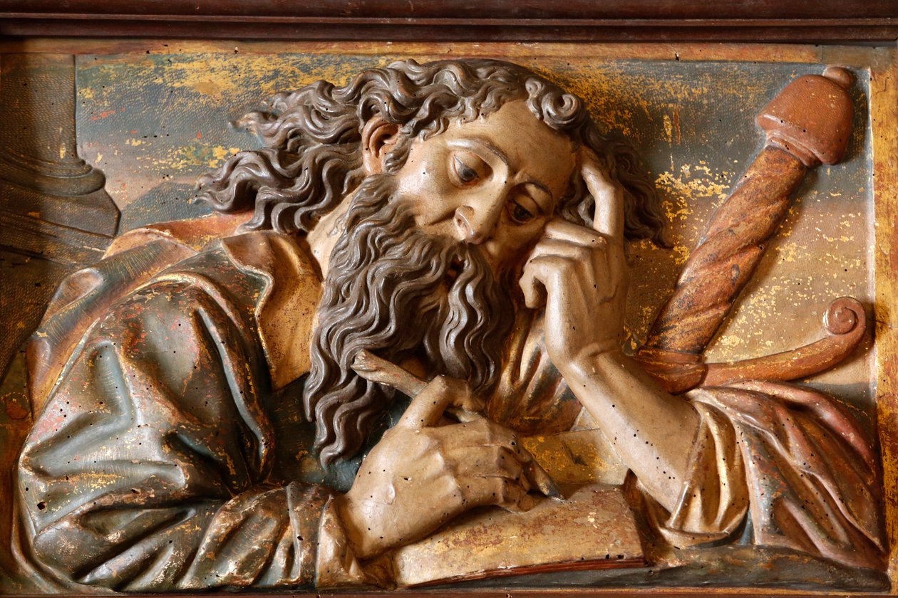 Sculpture dans la cathédrale de Majorque : Saint Paul, Palma, Espagne - Unbekannt
