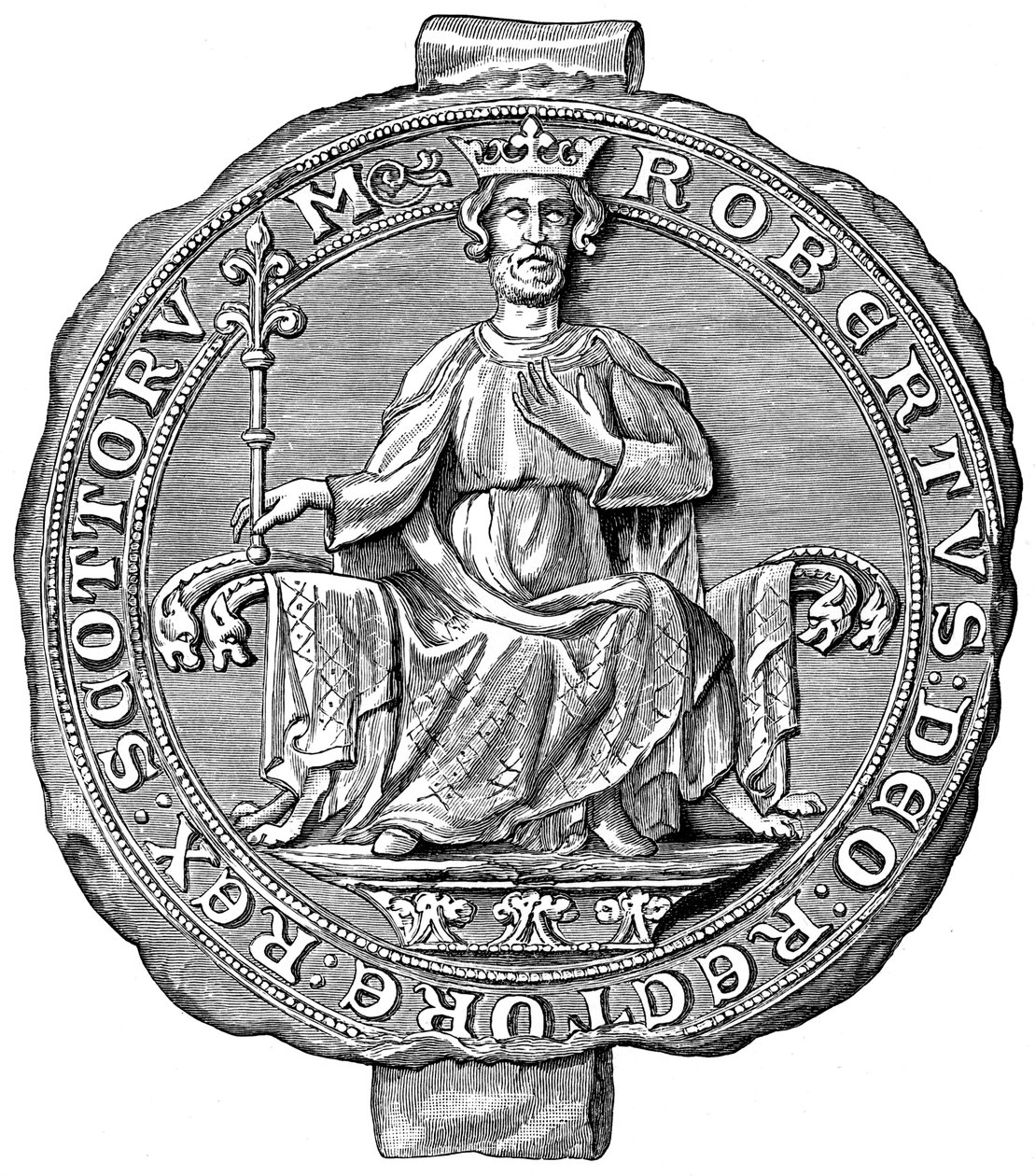 Sceau de Robert le Bruce, roi d