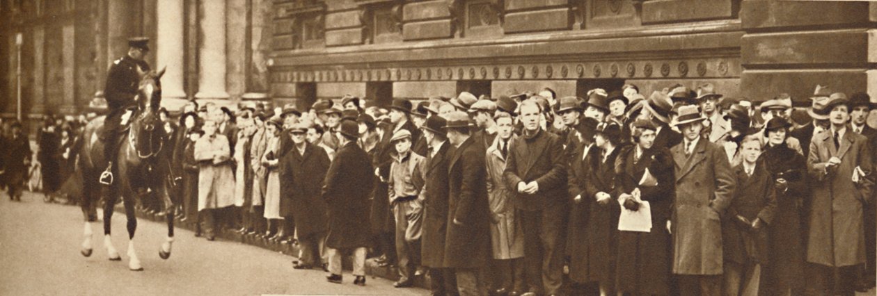 À la recherche de nouvelles du roi Édouard, 3 décembre 1936, 1937 - Unbekannt