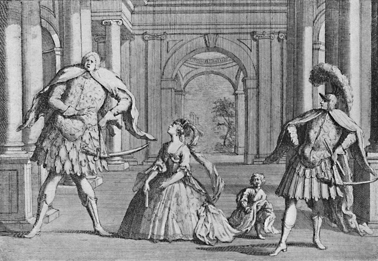 Senesino sur scène, 1725 - Unbekannt