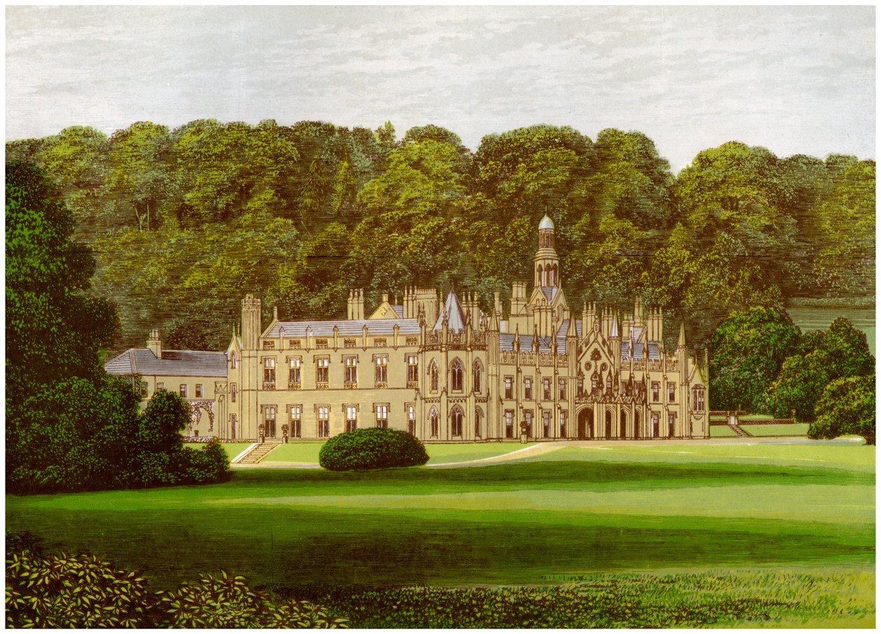 Shelton Abbey, Comté de Wicklow, Irlande, maison du Comte de Wicklow, vers 1880 - Unbekannt