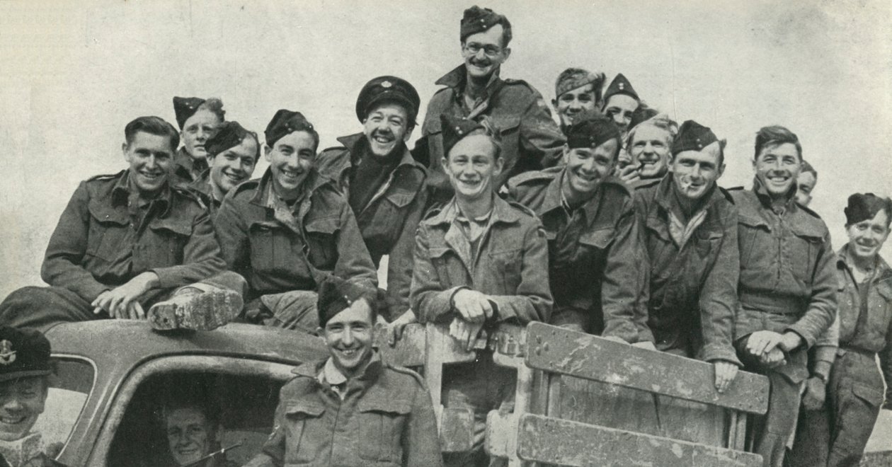 Sidi Barrani : équipes au sol de la R.A.F., vers 1942-1943, 1945 - Unbekannt