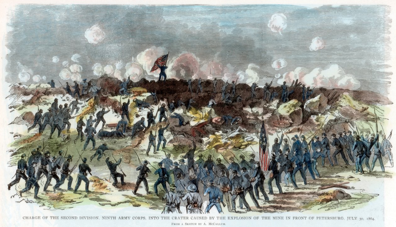 Siège de Petersburg, Virginie, Guerre civile américaine, 30 juillet 1864 - Unbekannt