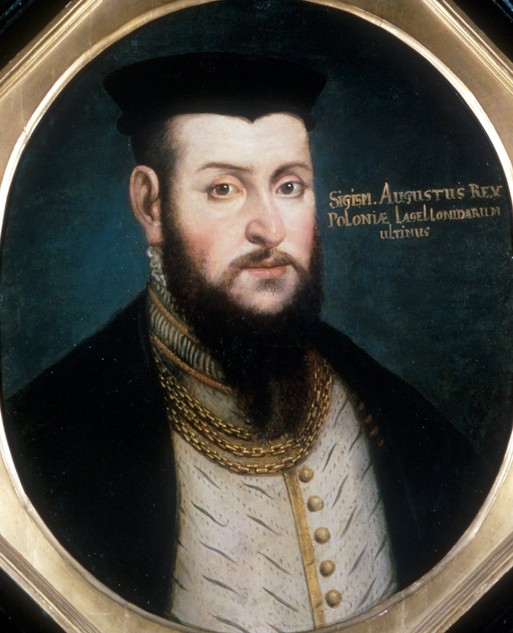 Sigismond II Auguste, co-dirigeant de la Pologne avec son père 1530-1548, dirigeant unique à partir de 1548 - Unbekannt