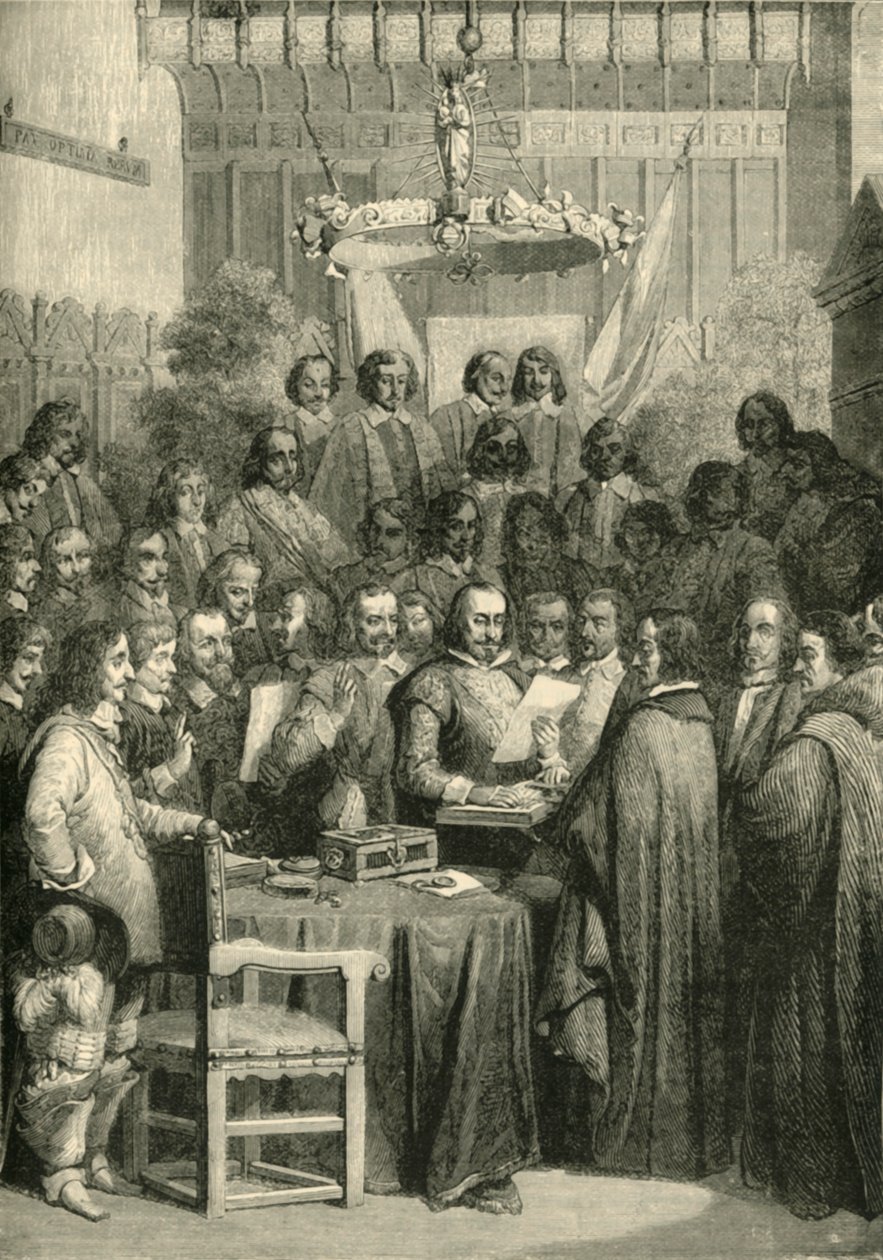 Signature du traité de Westphalie, 24 octobre 1648 - Unbekannt