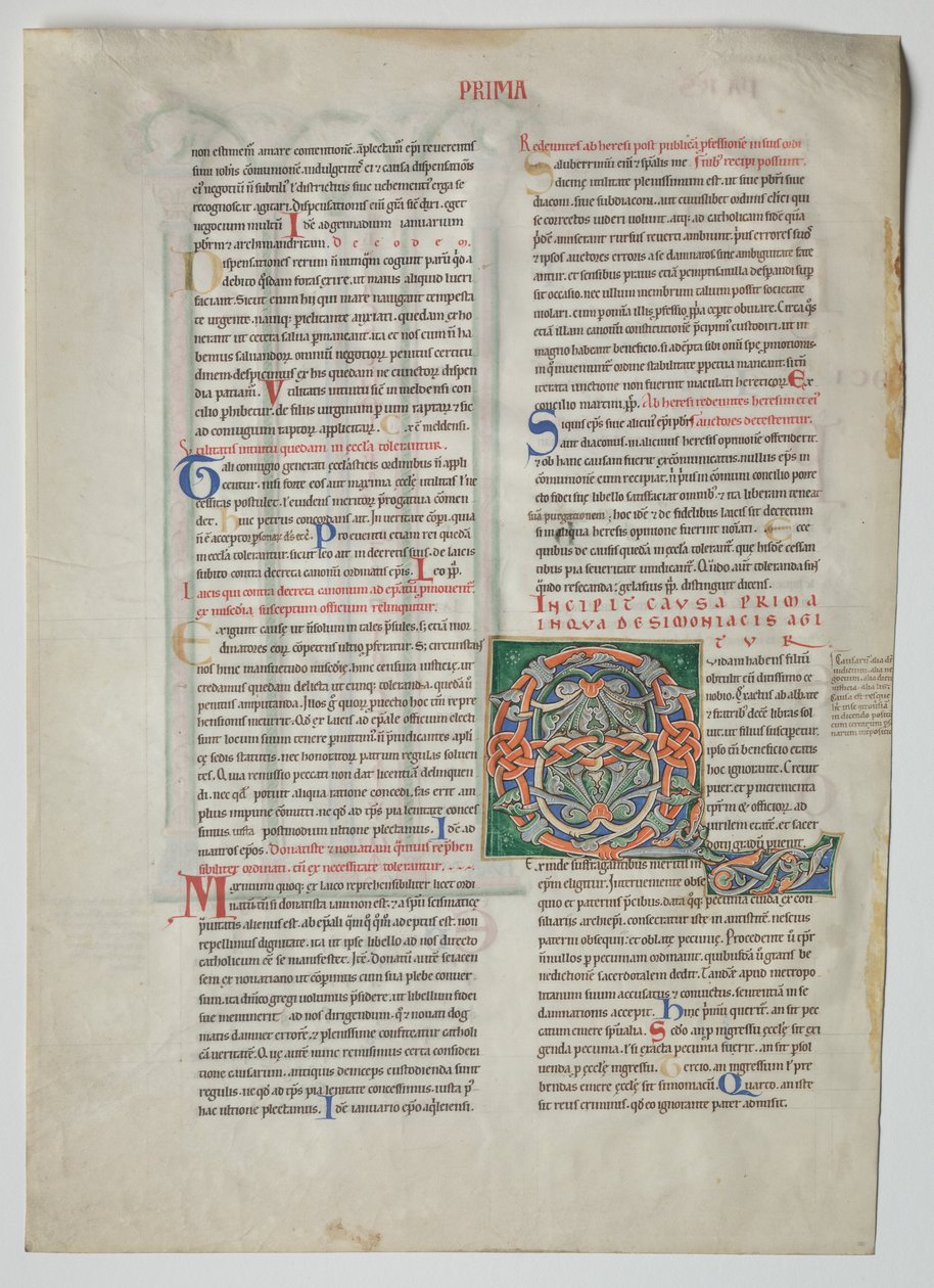 Feuille unique d