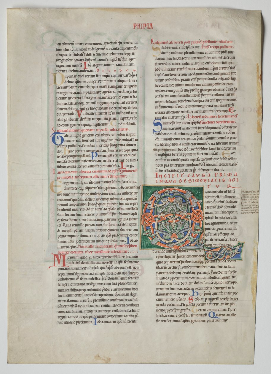Feuille unique d