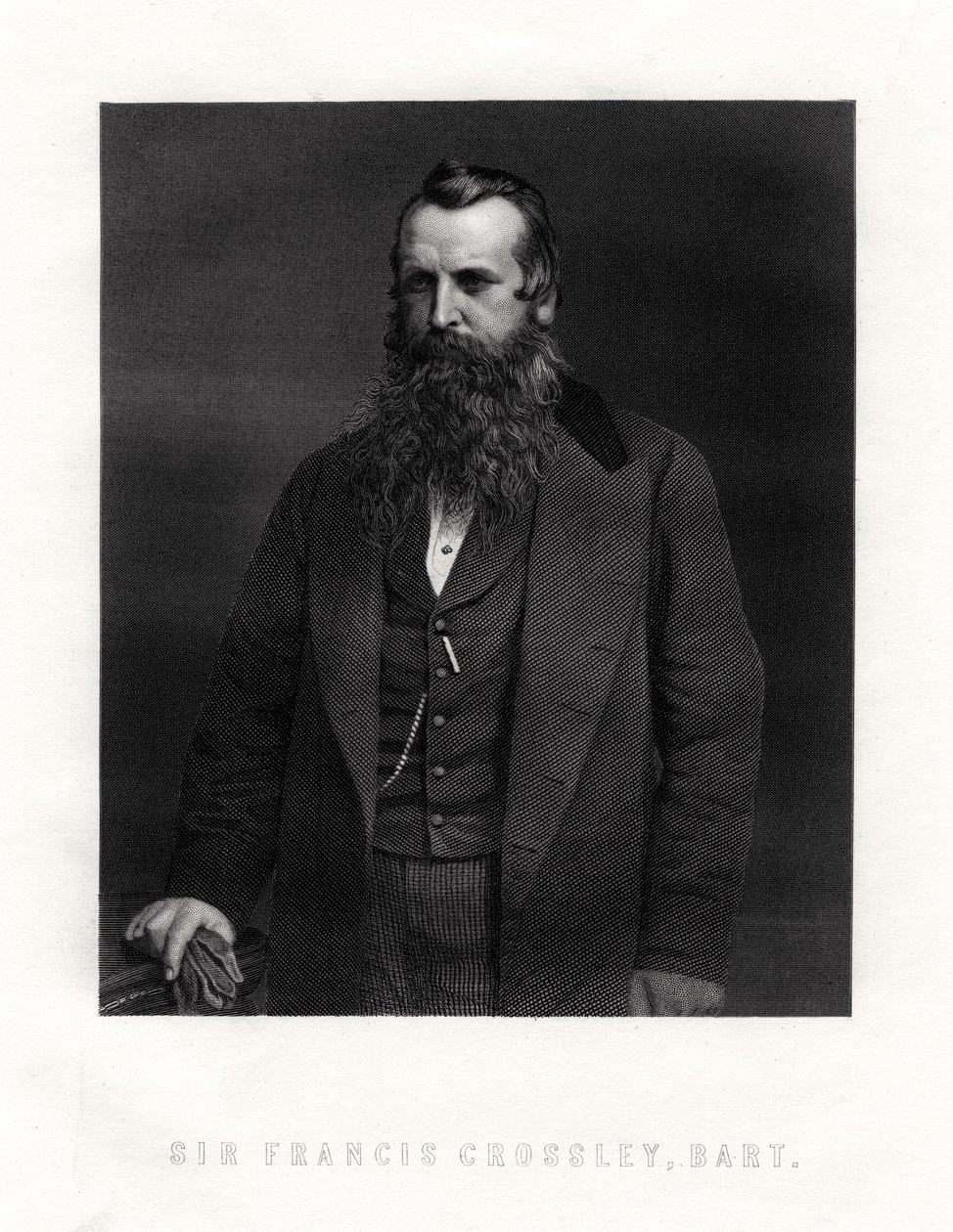 Sir Francis Crossley, fabricant de tapis anglais, milieu-fin du 19ème siècle - Unbekannt