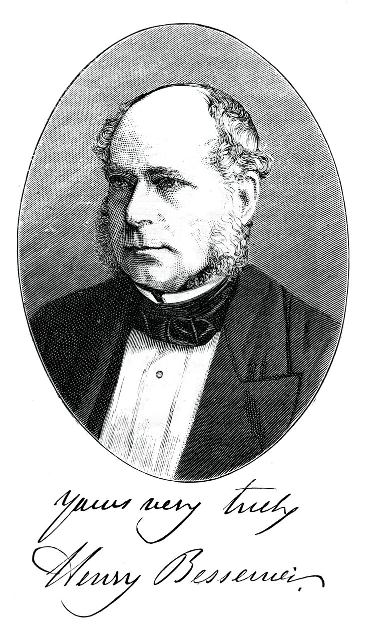 Sir Henry Bessemer, ingénieur anglais, vers 1880 - Unbekannt