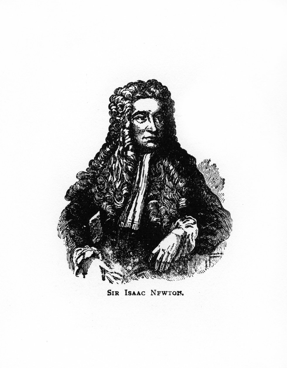 Sir Isaac Newton, mathématicien, astronome et physicien anglais, 20e siècle - Unbekannt