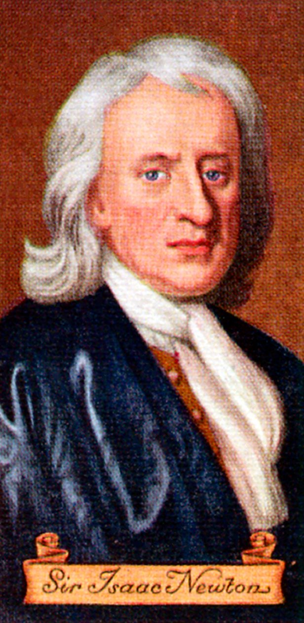 Sir Isaac Newton, tiré d