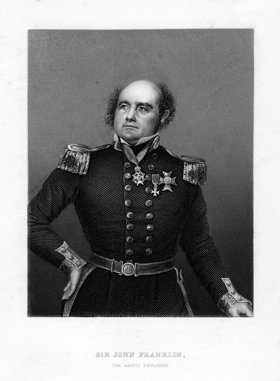 Sir John Franklin, capitaine de mer anglais et explorateur de l