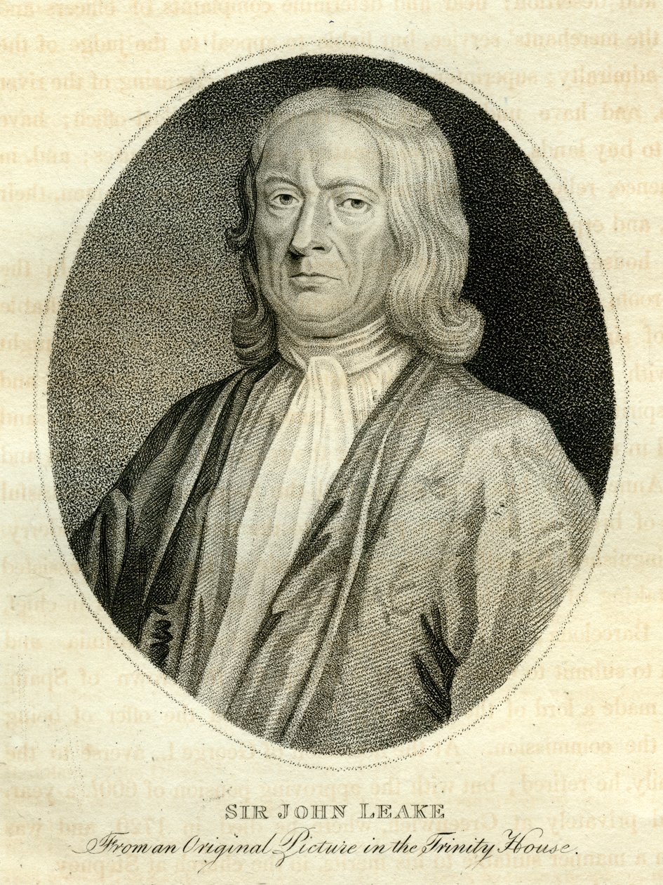 Sir John Leake, amiral britannique, 18ème siècle - Unbekannt