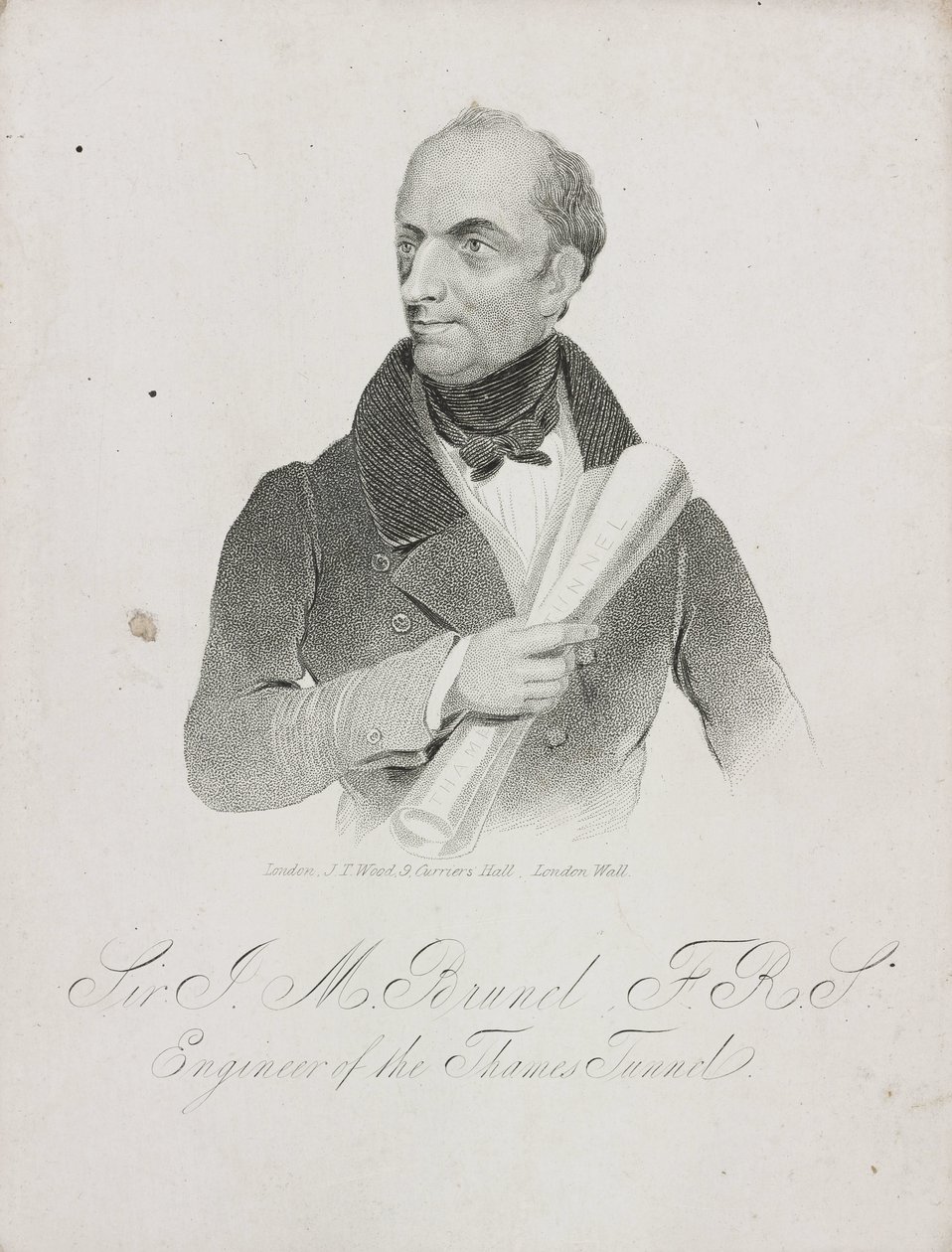Sir Marc Isambard Brunel, ingénieur et inventeur anglais né en France, vers 1810 - Unbekannt
