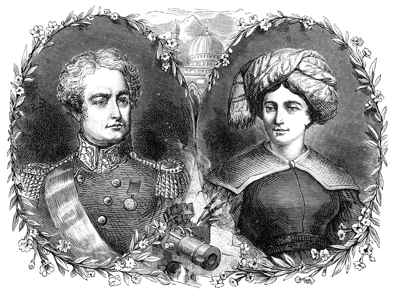 Sir Robert et Lady Sale, 19ème siècle - Unbekannt
