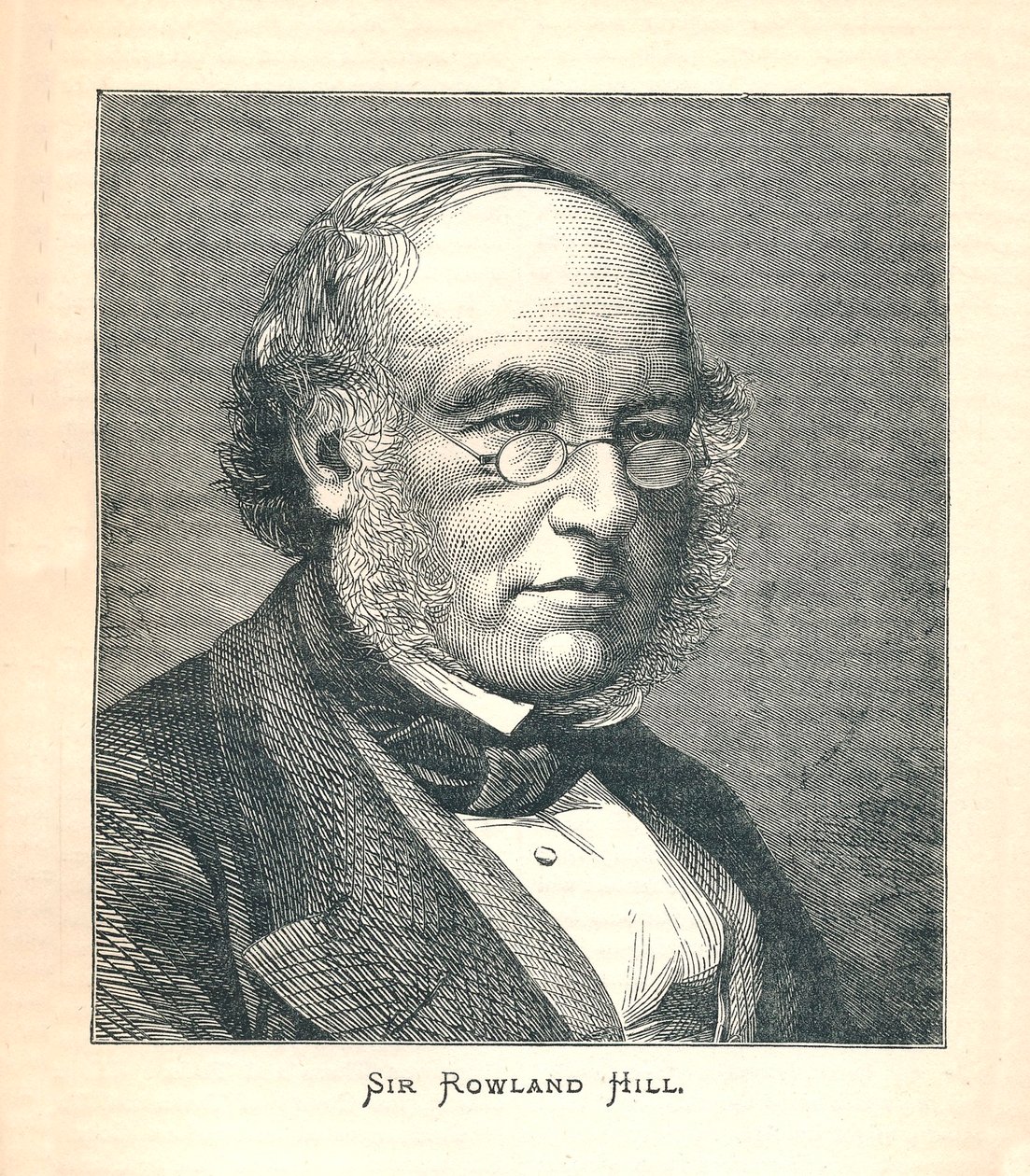 Sir Rowland Hill, créateur du timbre-poste, 1893 - Unbekannt