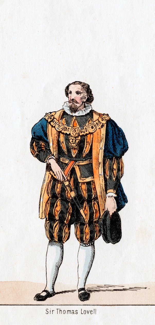 Sir Thomas Lovell, costume pour la pièce de Shakespeare, Henry VIII - Unbekannt