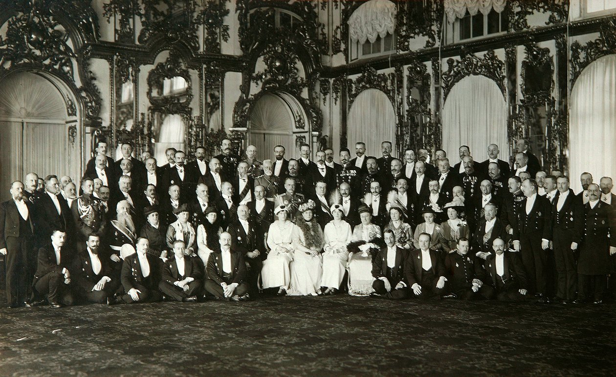 Séance du comité de la grande duchesse Tatiana Nikolaïevna de Russie, début du 20ème siècle - Unbekannt