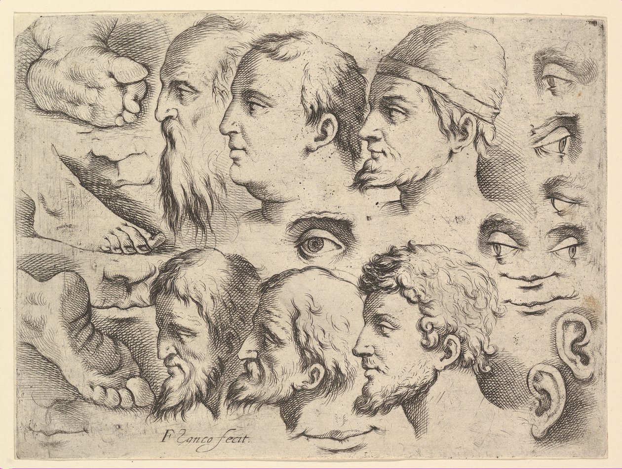 Six têtes, trois pieds, deux oreilles, six yeux, quatre lèvres - Unbekannt