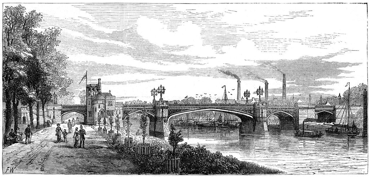 Pont de Skeldergate, York. North Yorkshire, 19ème siècle - Unbekannt