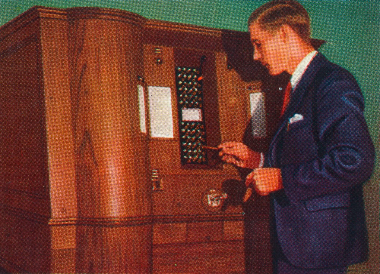 Machine à sous qui joue au bridge, 1938 - Unbekannt