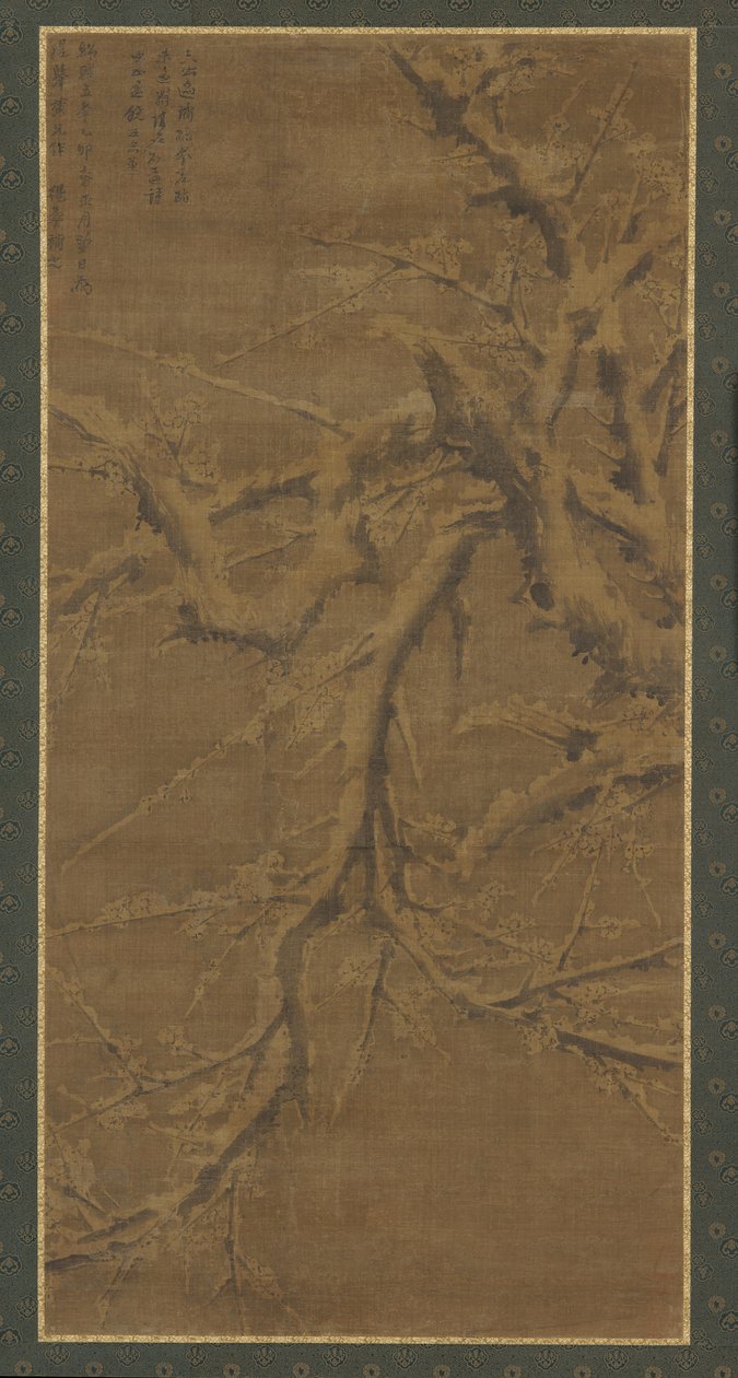 Branches de prunier chargées de neige, dynastie Ming, XVe-XVIe siècle - Unbekannt