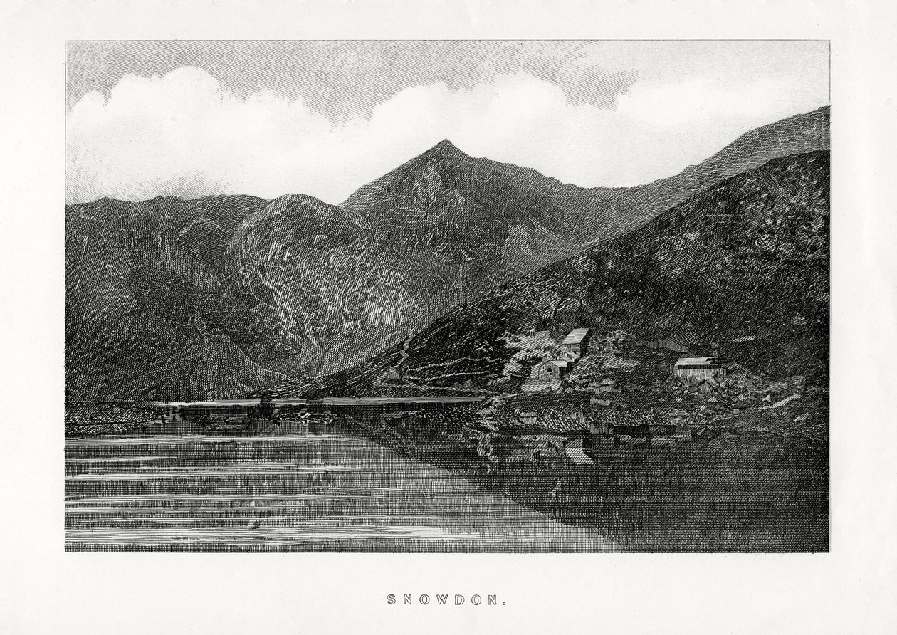 Snowdon, Pays de Galles, 1896 - Unbekannt