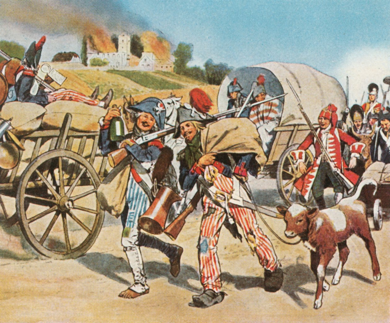 Soldats de la Révolution française dans le Palatinat, 1793 - Unbekannt