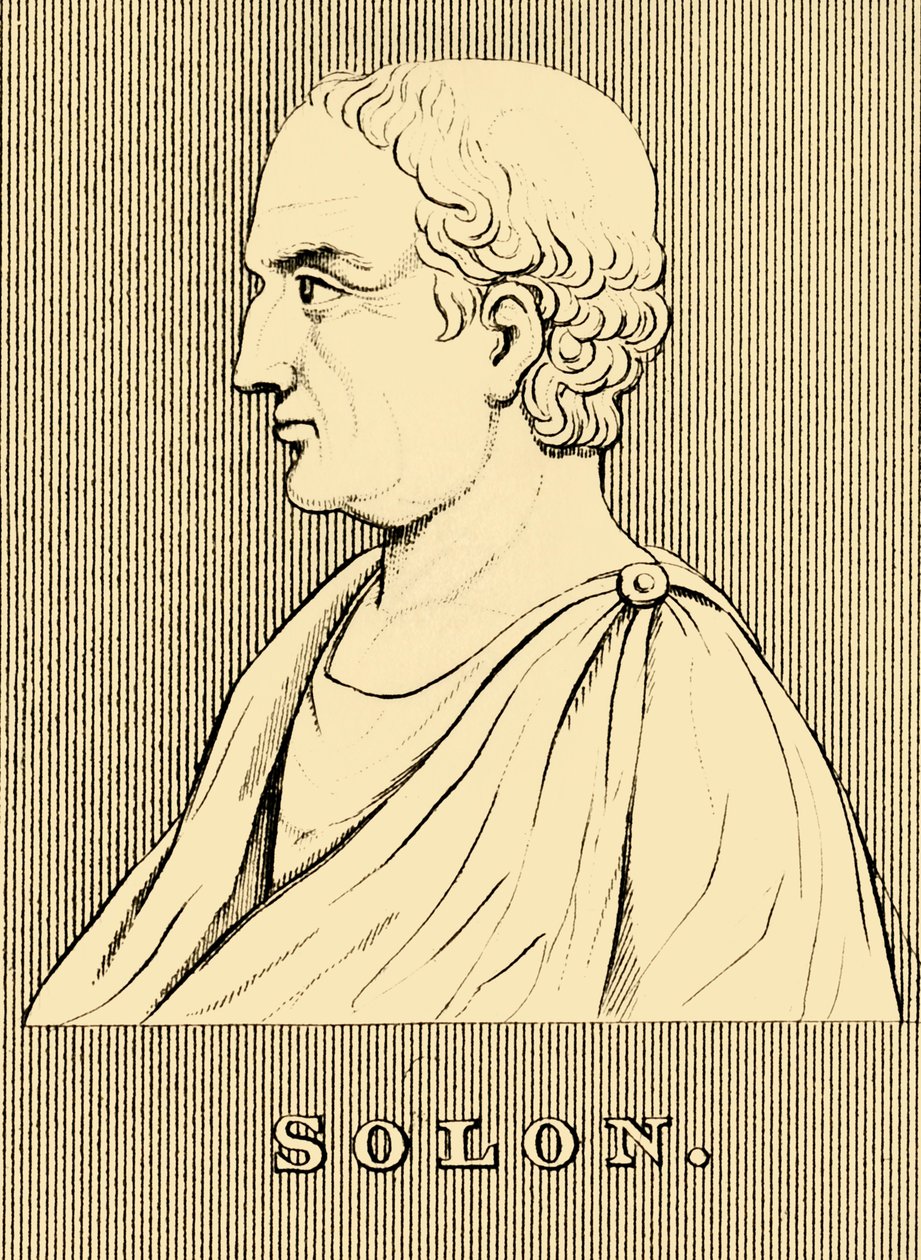 Solon, vers 630-560 av. J.-C., 1830 - Unbekannt